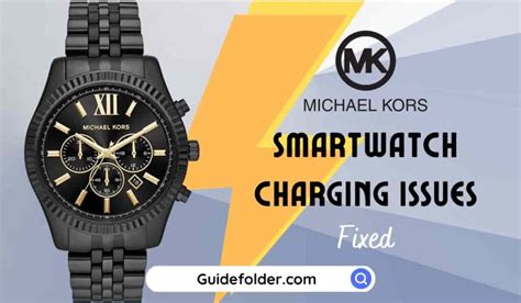 michael kors smartwatch not charging|Michael Kors smartwatch charger stand.